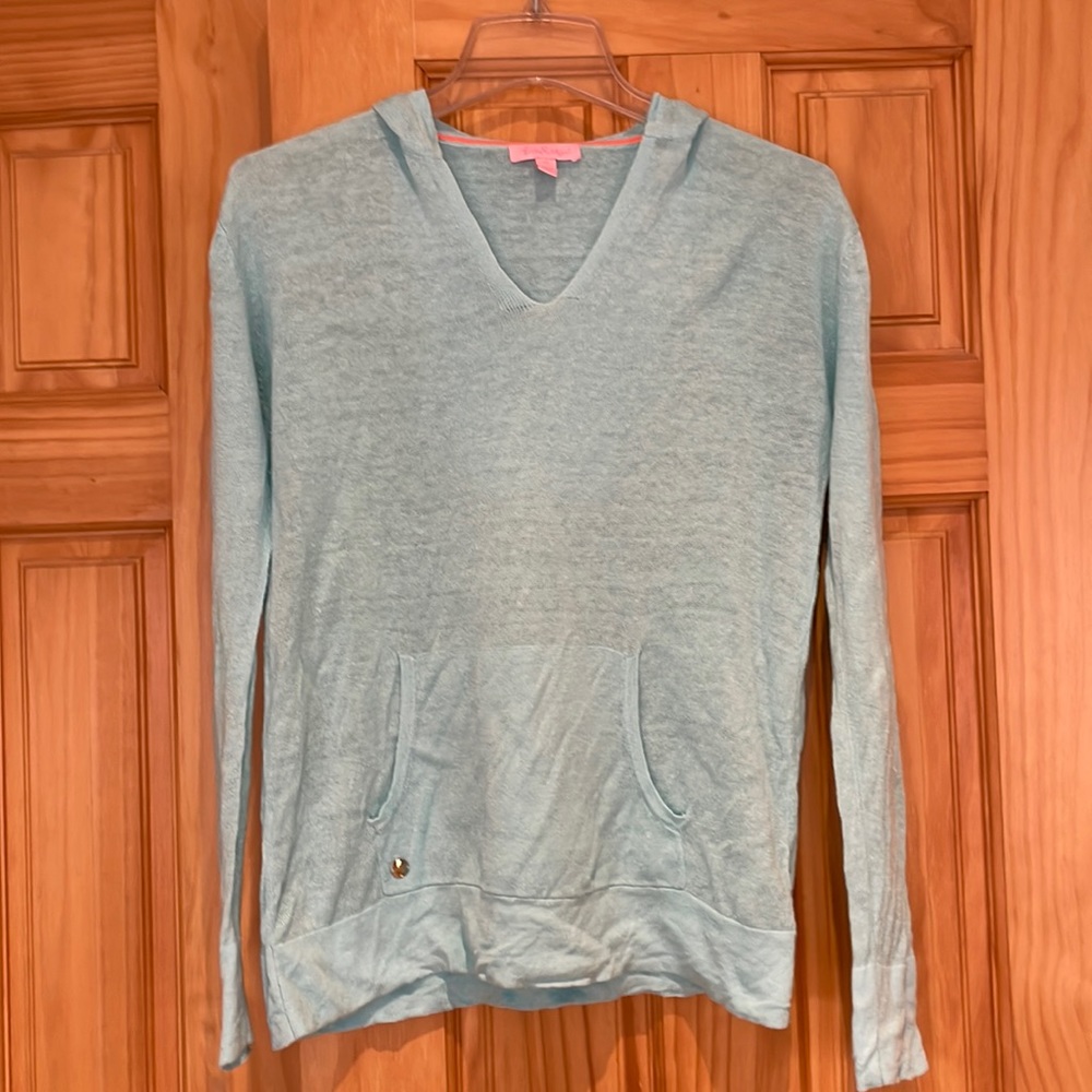 Lilly Pulitzer linen sweater